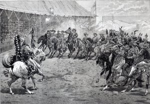 De Wild West Show in West Brompton, 1887